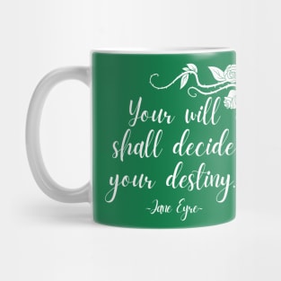 Jane Eyre - Your Will - Scroll Mug